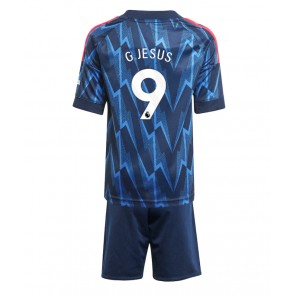 Arsenal Gabriel Jesus #9 Replika Babytøj Udebanesæt Børn 2025-26 Kortærmet (+ Korte bukser)